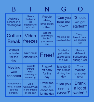 GROWTH Bingo Card