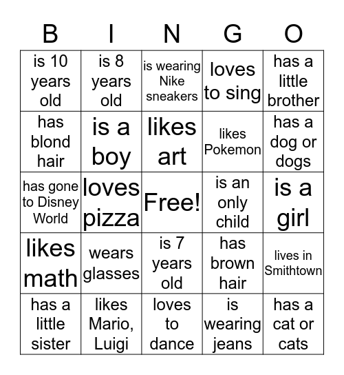 NYTPS Bingo Card