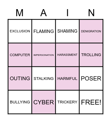 GO-BINGO! Bingo Card