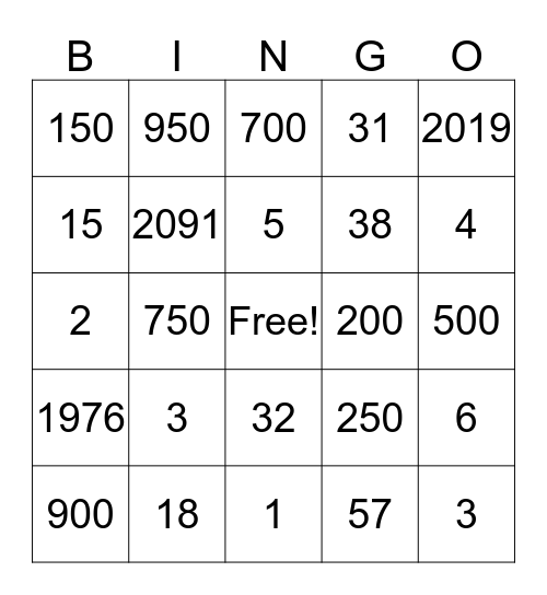 ASSE Area Rep Training Bingo Card