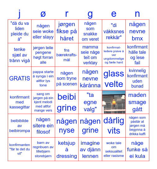 konfbingo Card