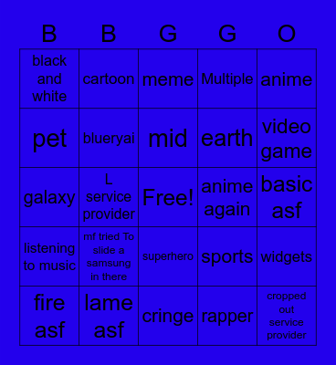 IOS 16 Bingo Card