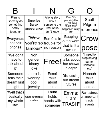 halauemvamé bingo Card