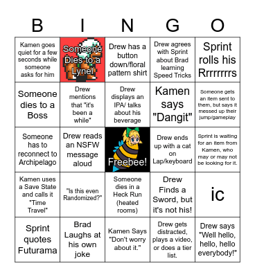 Affiliate Amigo Bingo! Bingo Card