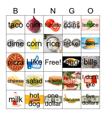 Inside the USA - Unit 5 Bingo Card