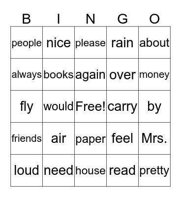 Theme 4 Part 1 Bingo Card