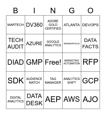 Cinco de Bingo 2023 Bingo Card