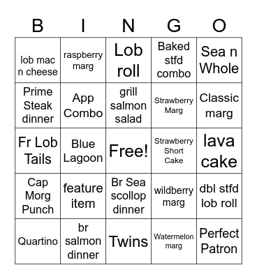 WEATHERVANE SPRING BINGOO Bingo Card