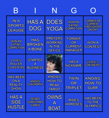 CONNIE'S ROCK STAR RATERS! Bingo Card