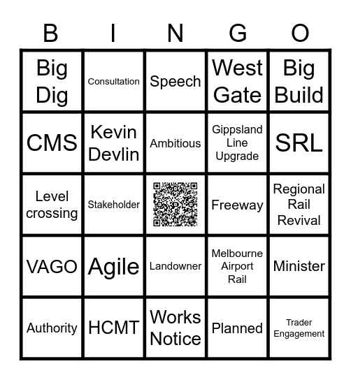 Link and Learn Bingo Card