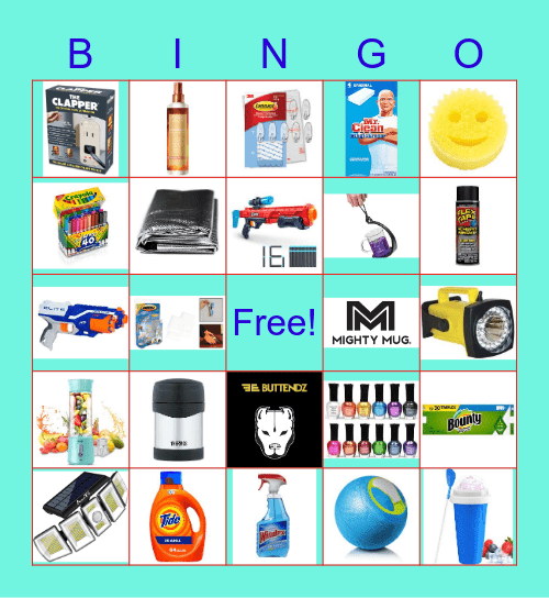 Science Fair Bingo Card