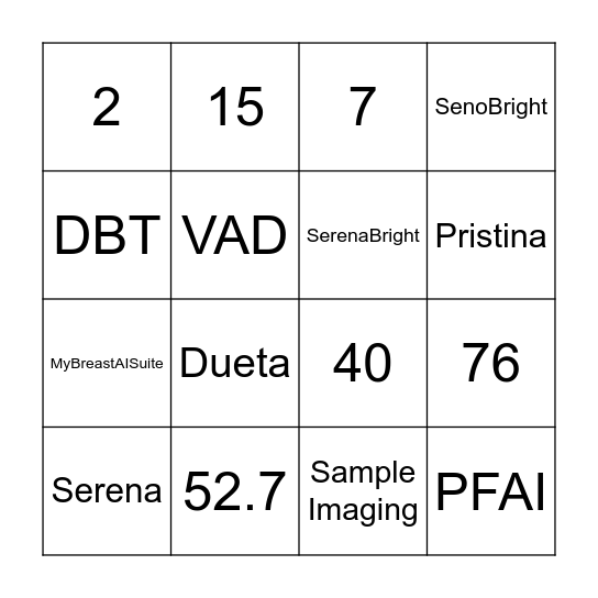 USCAN NSM 2023 Bingo Card