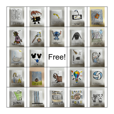 Anderson LOTERIA Bingo Card