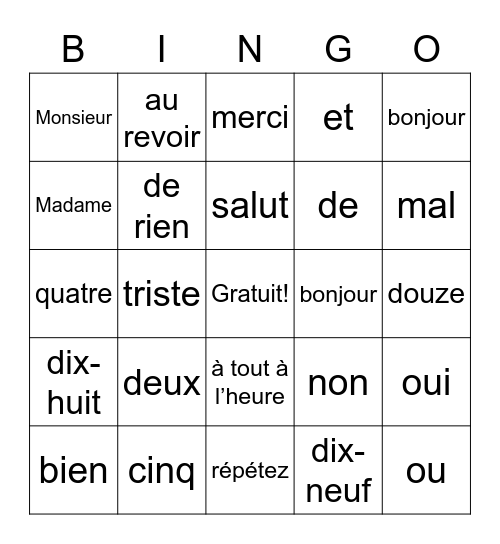 Alexandria kotoye Bingo Card