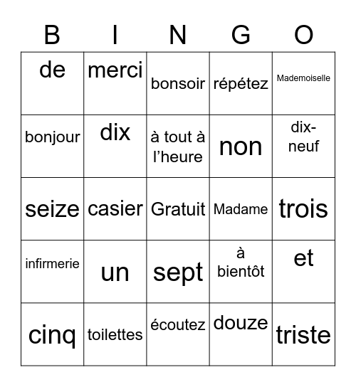 Seiji Galperin Bingo Card