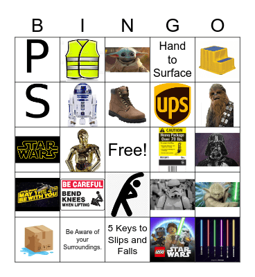 May the Fourth Bingo Card