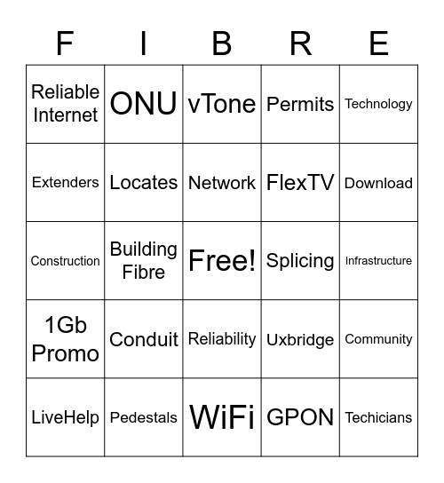 CSR BINGO Card