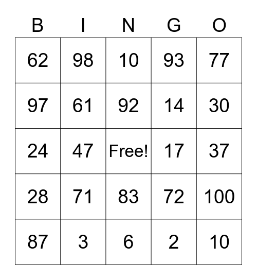 Magnolia 05/2023 Bingo Card