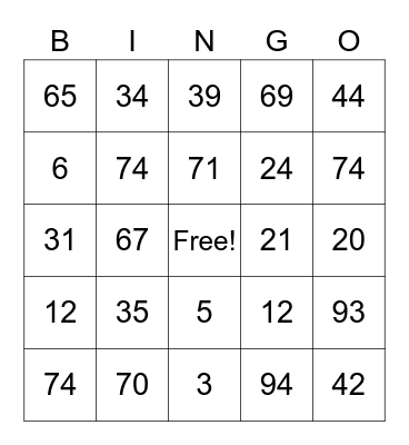 Magnolia 05/2023 Bingo Card