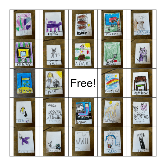 Syddall LOTERIA Bingo Card