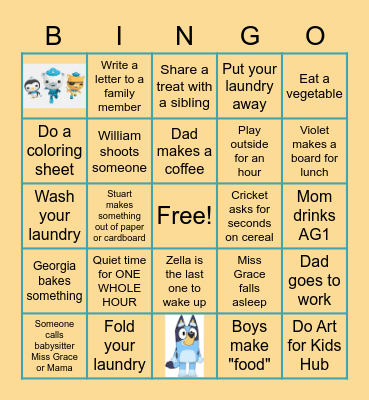 Bingo De Mayo Bingo Card