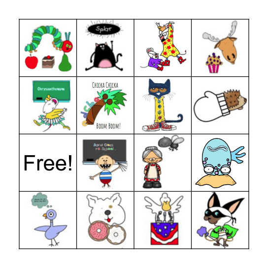 LET'S PLAY LIBRARY BINGO! Bingo Card