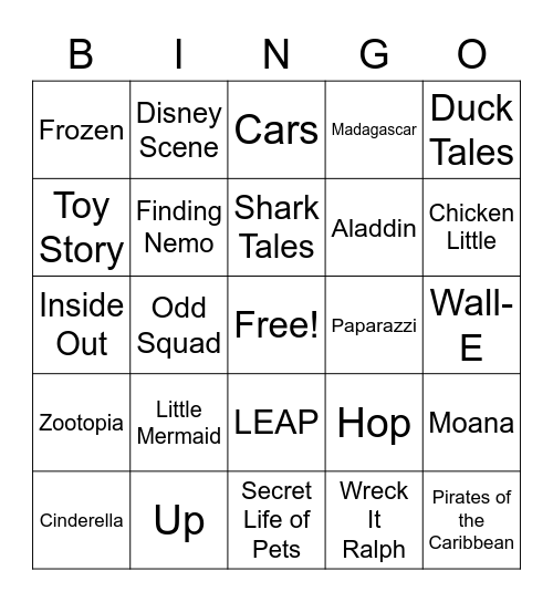 MSAW Field Day BINGO Card