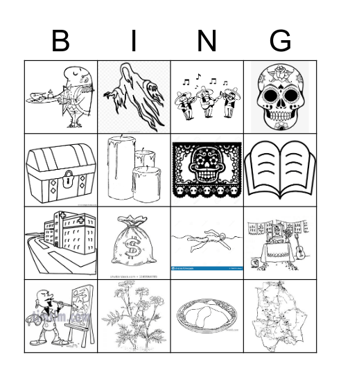 Tumba (novel) Bingo Card