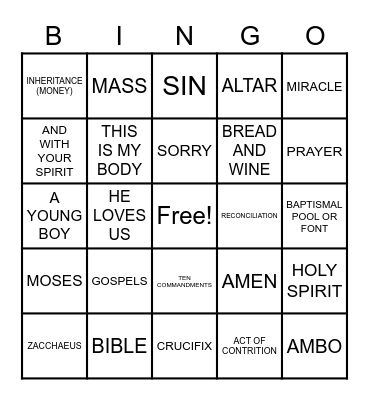 GENERAL REVIEW MAY 2023 Bingo Card