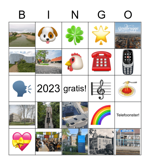 SLOTFEEST Telefoonster ☎⭐ Bingo Card