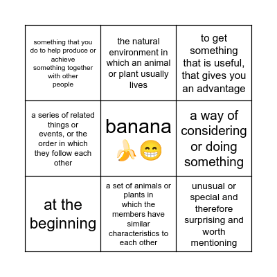 Science and Technology Bingo Card