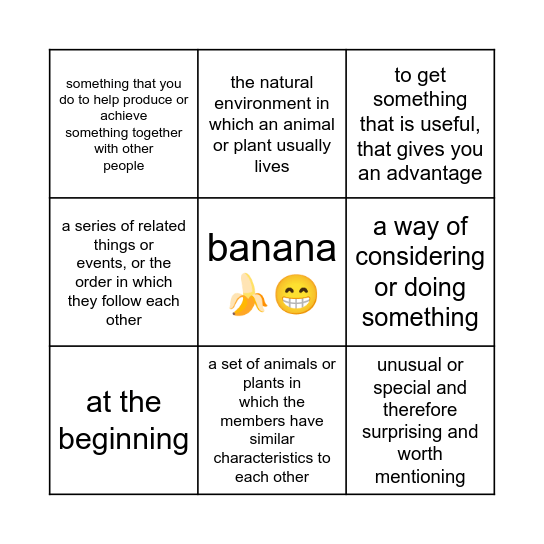 Science and Technology Bingo Card