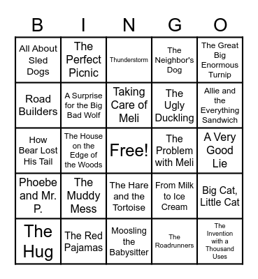 Look What I Read!  Red 2 Bingo Card