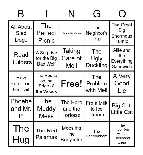 Look What I Read!  Red 2 Bingo Card
