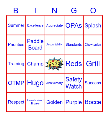 April (in May) AMM Bingo Card