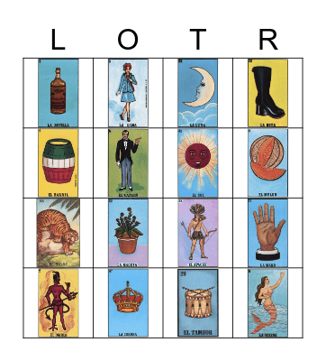 Loteria IFP Bingo Card