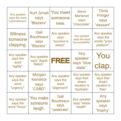 Blazers Bingo - PulsePoint 02 Bingo Card