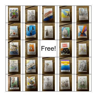 Weir LOTERIA Bingo Card