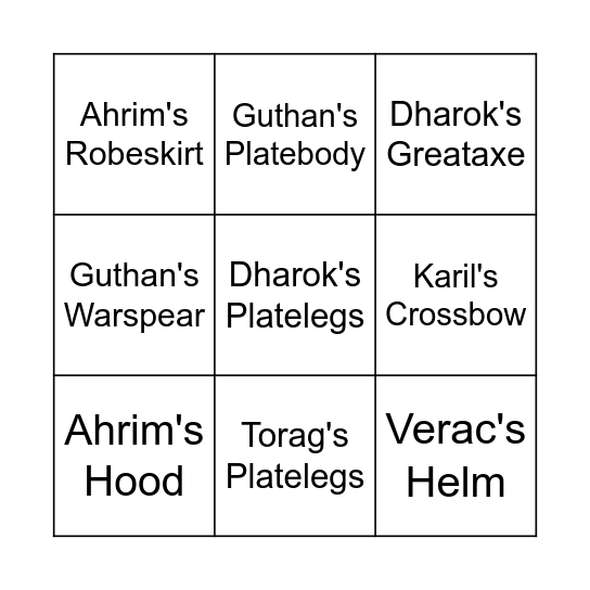 SoIronNick's Guaranteed-To-Win Bingo Board Bingo Card