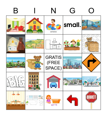 La casa Bingo Card