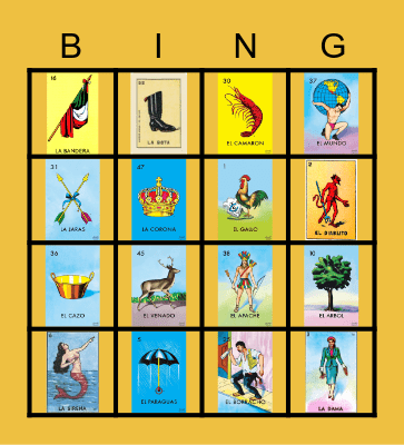 IFP Loteria Bingo Card
