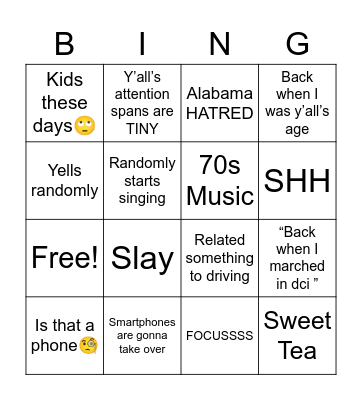 Mr. King Bingo Card