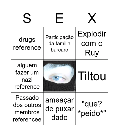 Bingo Barcarão  na Call Bingo Card