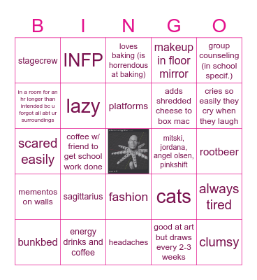 Tori’s bingo ayyy Bingo Card