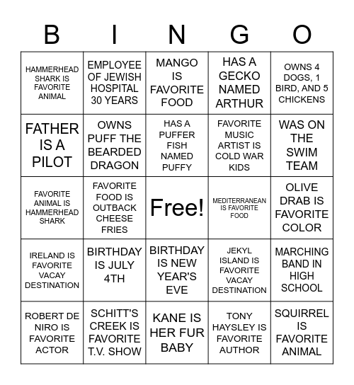 HEALTHCARE WEEK Bingo Card