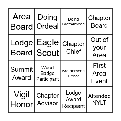 Mishigami South Bingo! Bingo Card