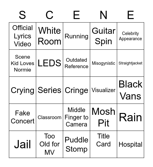 Alexs Winning Bingo Card Bingo Card