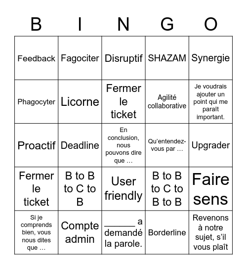 BR by CBO - 08/05/23 Bingo Card