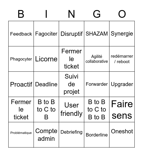 BR by CBO - 08/05/23 Bingo Card