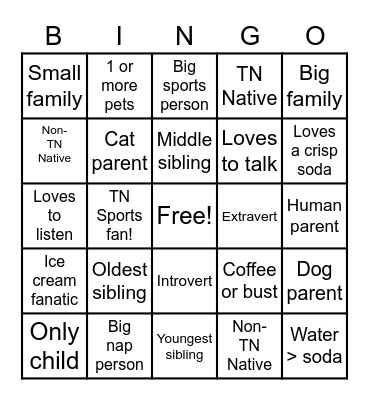 tnAchieves Staff Retreat Bingo! Bingo Card